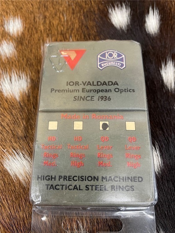 IOR Valdada QD Lever Rings Medium 1"-img-0
