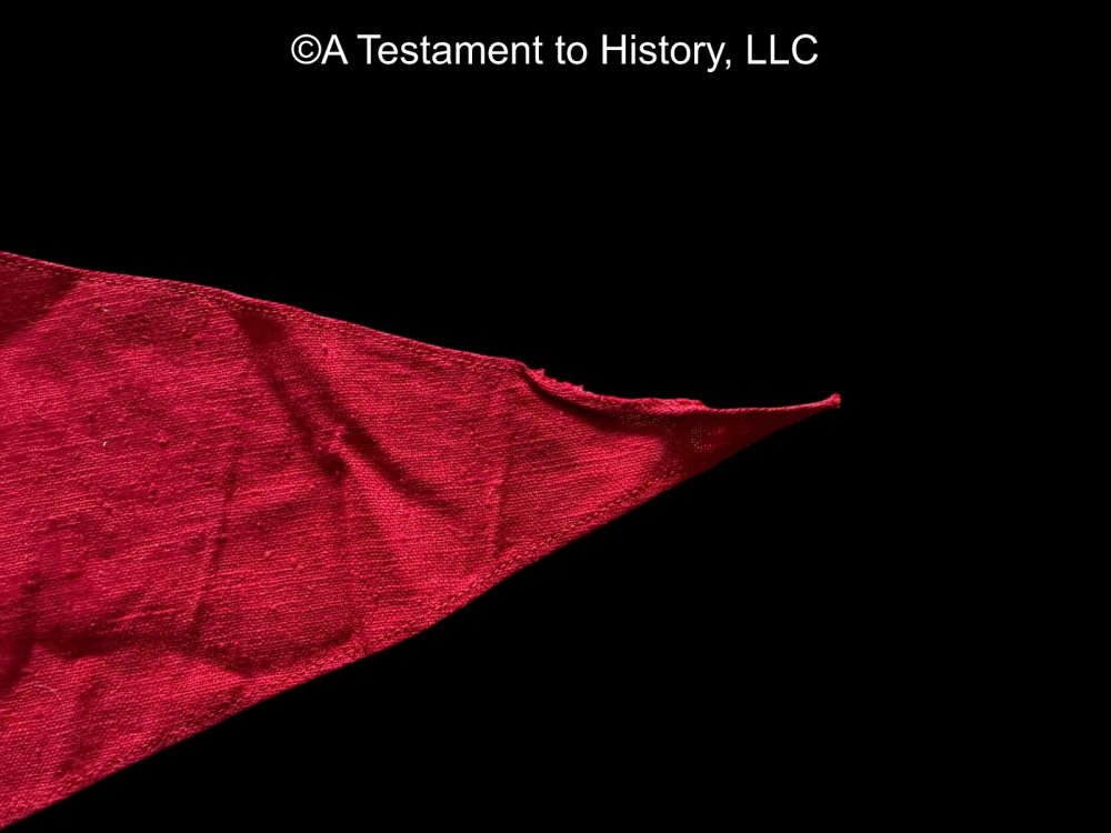 WWII GERMAN- NSDAP N*ZI PARTY FLAG PENNANT- VERY NICE ORIGINAL- WW2-img-1
