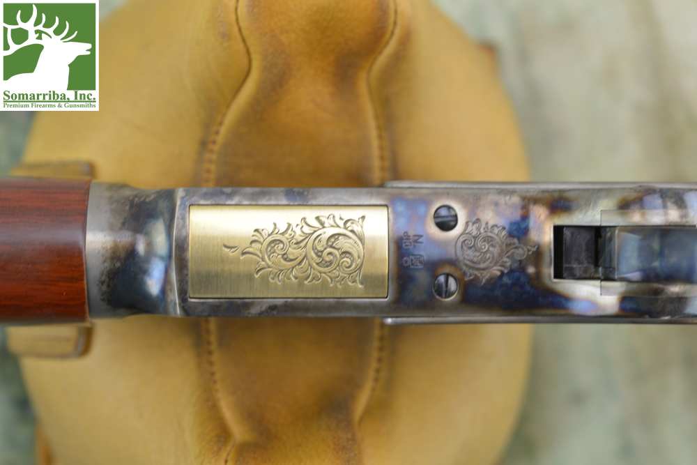 UBERTI RIFLE 342811 MODEL 1873 *LIMITED EDITION* SHORT RIFLE DELUXE, 45 COL-img-17