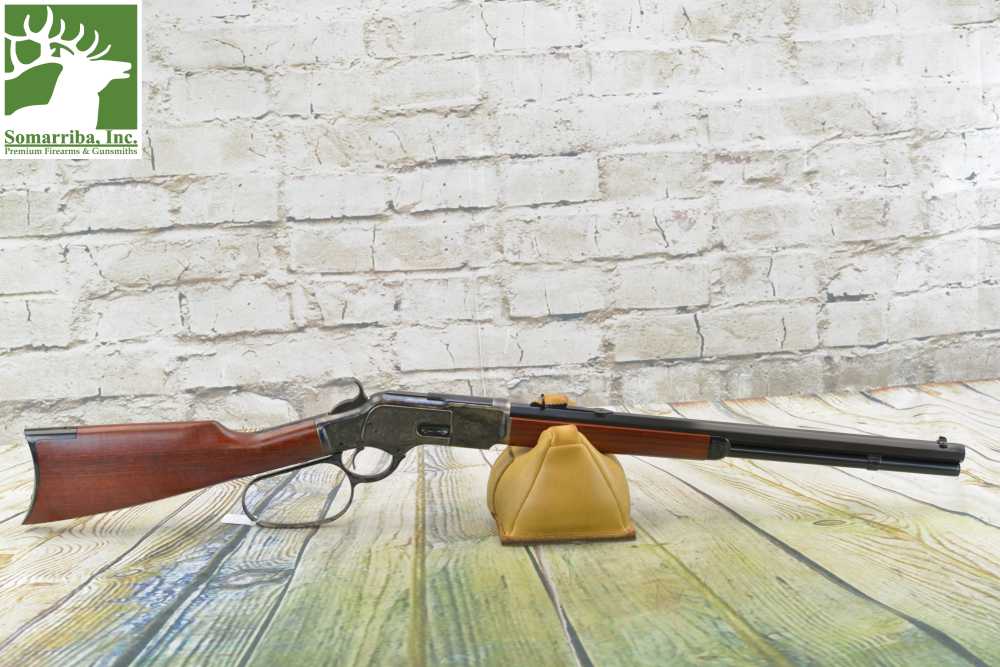 UBERTI RIFLE 342811 MODEL 1873 *LIMITED EDITION* SHORT RIFLE DELUXE, 45 COL-img-4