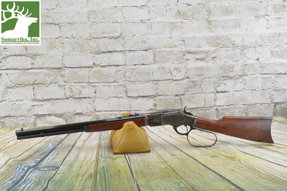 UBERTI RIFLE 342811 MODEL 1873 *LIMITED EDITION* SHORT RIFLE DELUXE, 45 COL-img-0