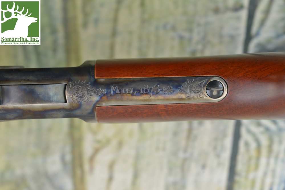 UBERTI RIFLE 342811 MODEL 1873 *LIMITED EDITION* SHORT RIFLE DELUXE, 45 COL-img-12