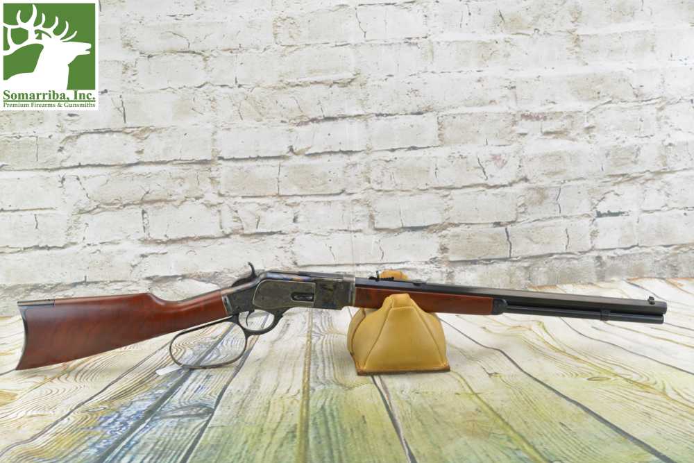 UBERTI RIFLE 342811 MODEL 1873 *LIMITED EDITION* SHORT RIFLE DELUXE, 45 COL-img-4