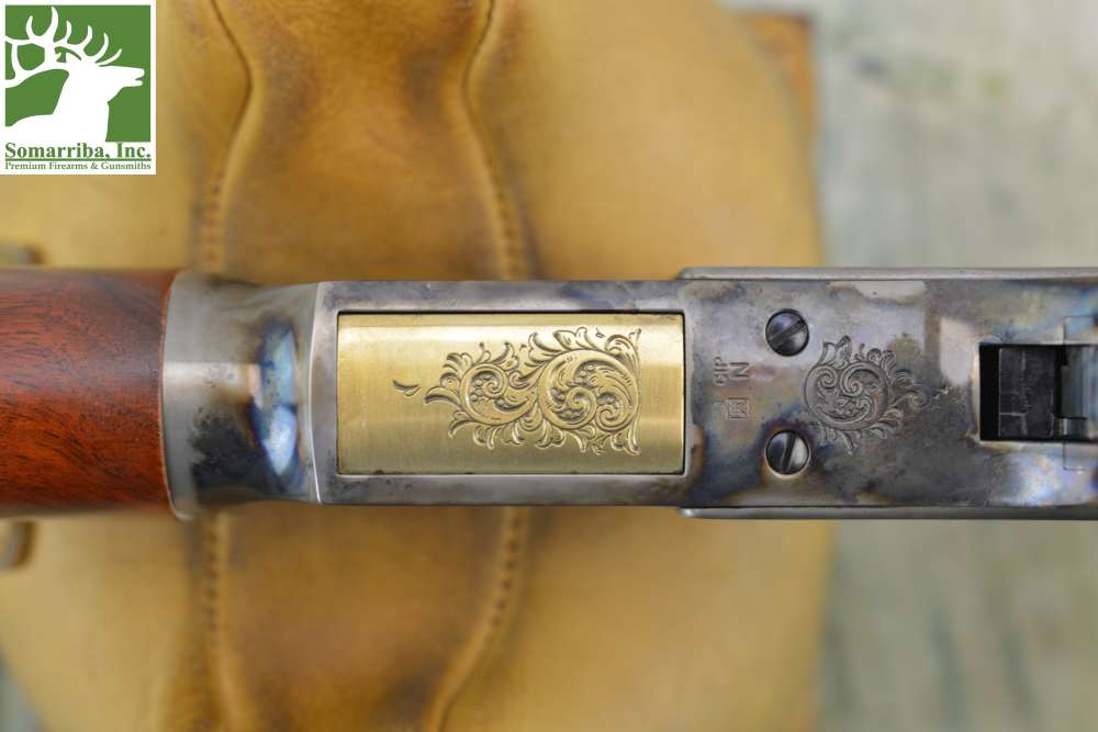 UBERTI RIFLE 342811 MODEL 1873 *LIMITED EDITION* SHORT RIFLE DELUXE, 45 COL-img-17