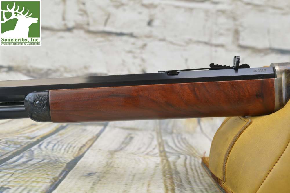 UBERTI RIFLE 342811 MODEL 1873 *LIMITED EDITION* SHORT RIFLE DELUXE, 45 COL-img-3