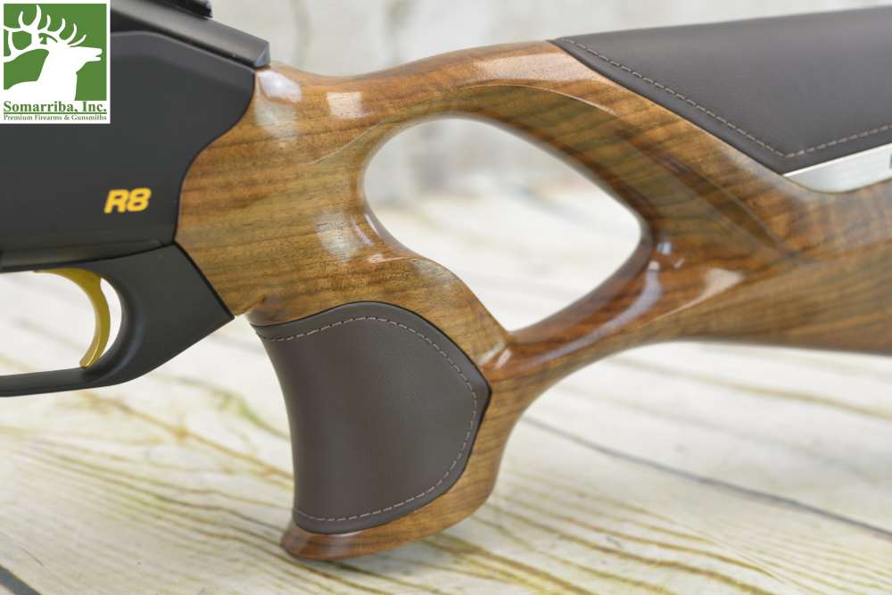 BLASER RIFLE R8 SUCCESS INDIVIDUAL BROWN LEATHER INLAYS 300 WIN-img-2