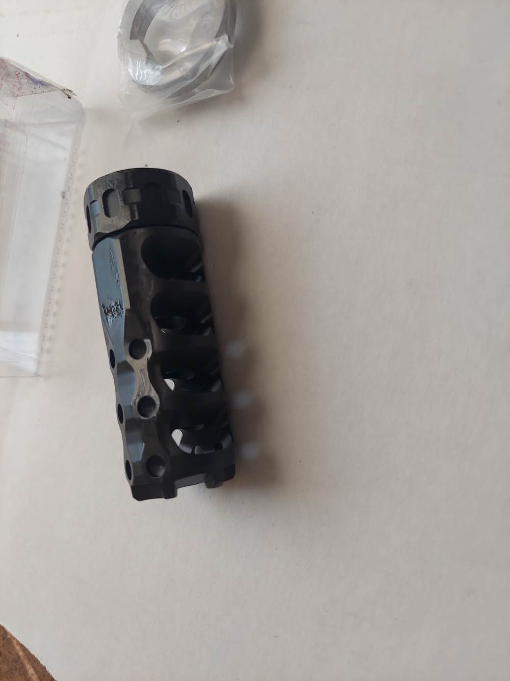 Precision Armament Hypertap Muzzle Brake .450 Cal. 5/8-32 400 Stainless-img-5