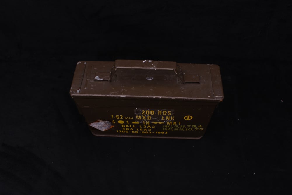 160 Rds British 7.62x51 NATO Linked Ball L2A2 Ammo in Original RG Can-img-5