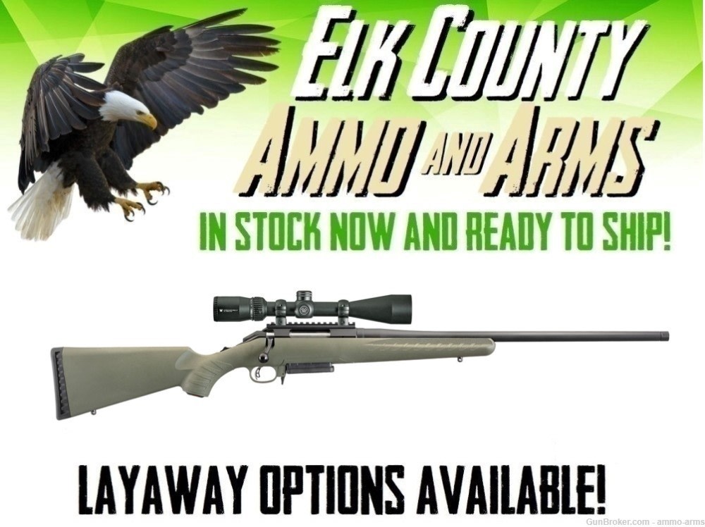 Ruger American Predator 6.5 Creed 22" TB Vortex Crossfire II 26953-img-0