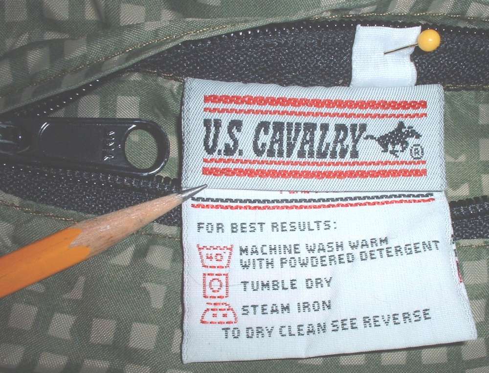 Vintage 1990s US Cavalry DCU-Night camo reversible parka X-Lg-img-2