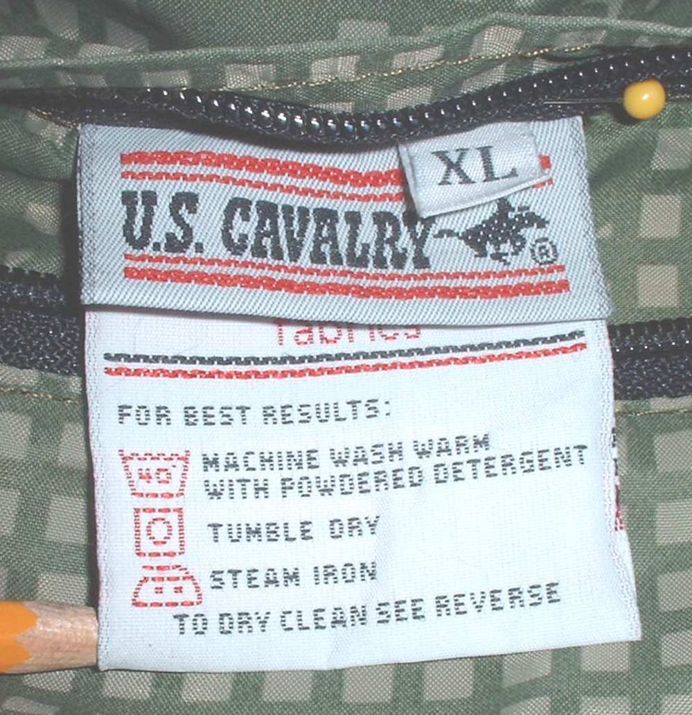 Vintage 1990s US Cavalry DCU-Night camo reversible parka X-Lg-img-0