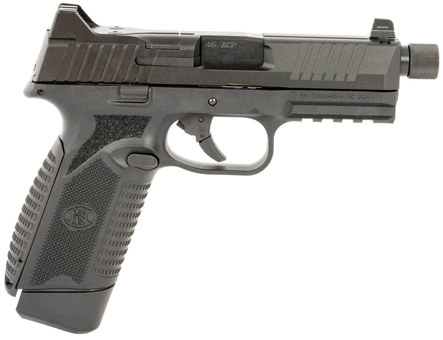 FN 545 Tactical 45ACP Pistol 4.71 Black 66101383-img-2