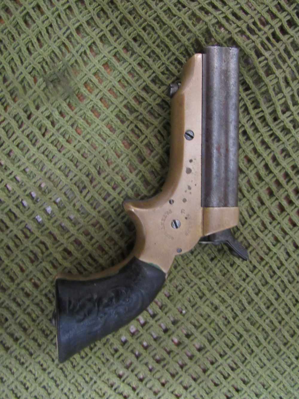 C. Sharps Model 1A Pepperbox 22 Pistol SN: 7436. -img-1