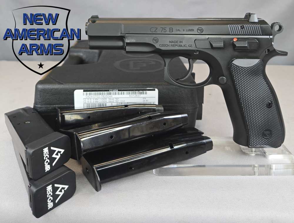 CZ 75B 50th Anniversary 9mm Luger Mfg. 2025-img-0