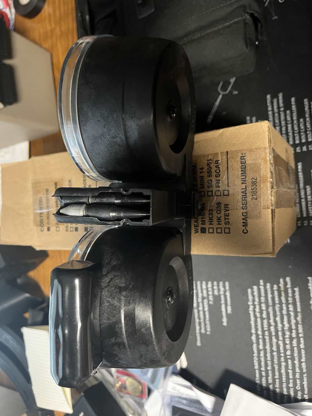 Pre-ban NIB Beta C-Mag M-16/M4/AR-15 100 rnd Drum 5.56/223-img-2