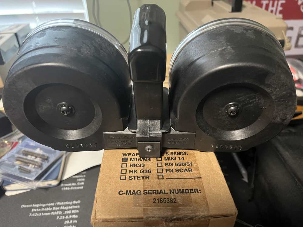 Pre-ban NIB Beta C-Mag M-16/M4/AR-15 100 rnd Drum 5.56/223-img-1