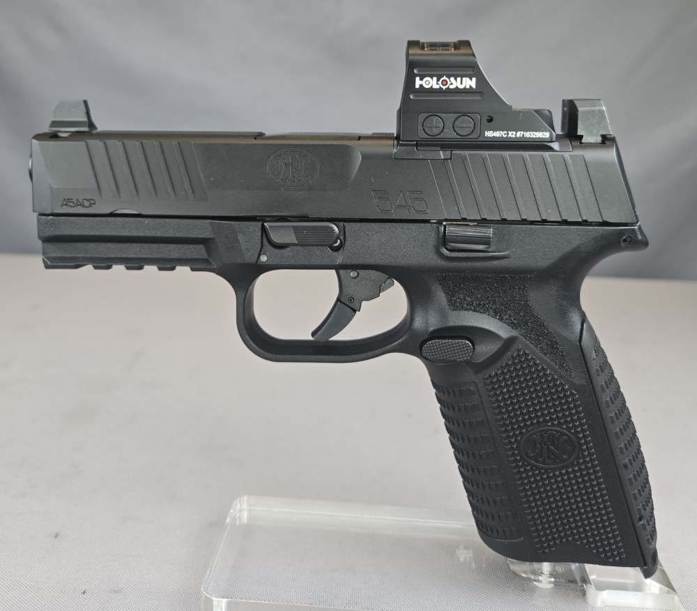 FNH 545 MRD .45 ACP 4.75 Inch w/ Holosun 407C Red Dot-img-1