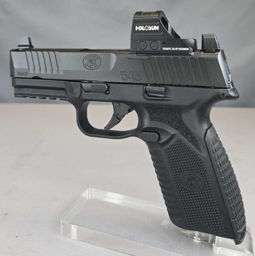 FNH 545 MRD .45 ACP 4.75 Inch w/ Holosun 407C Red Dot-img-3