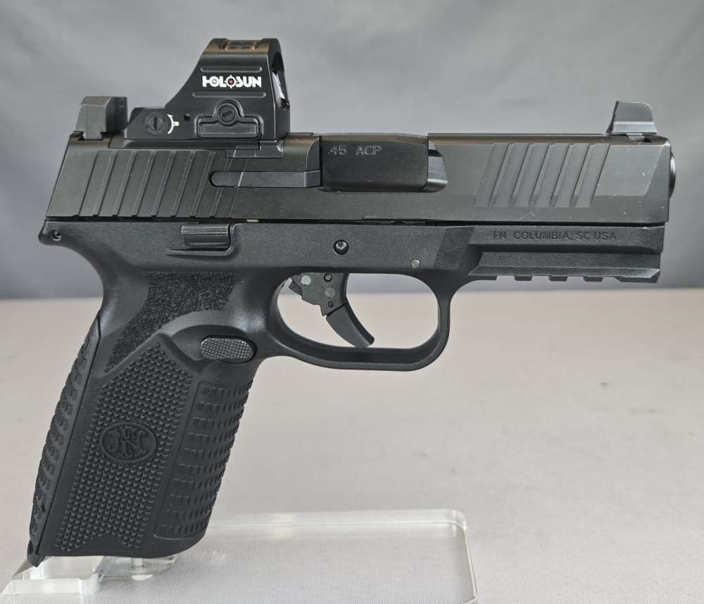 FNH 545 MRD .45 ACP 4.75 Inch w/ Holosun 407C Red Dot-img-4