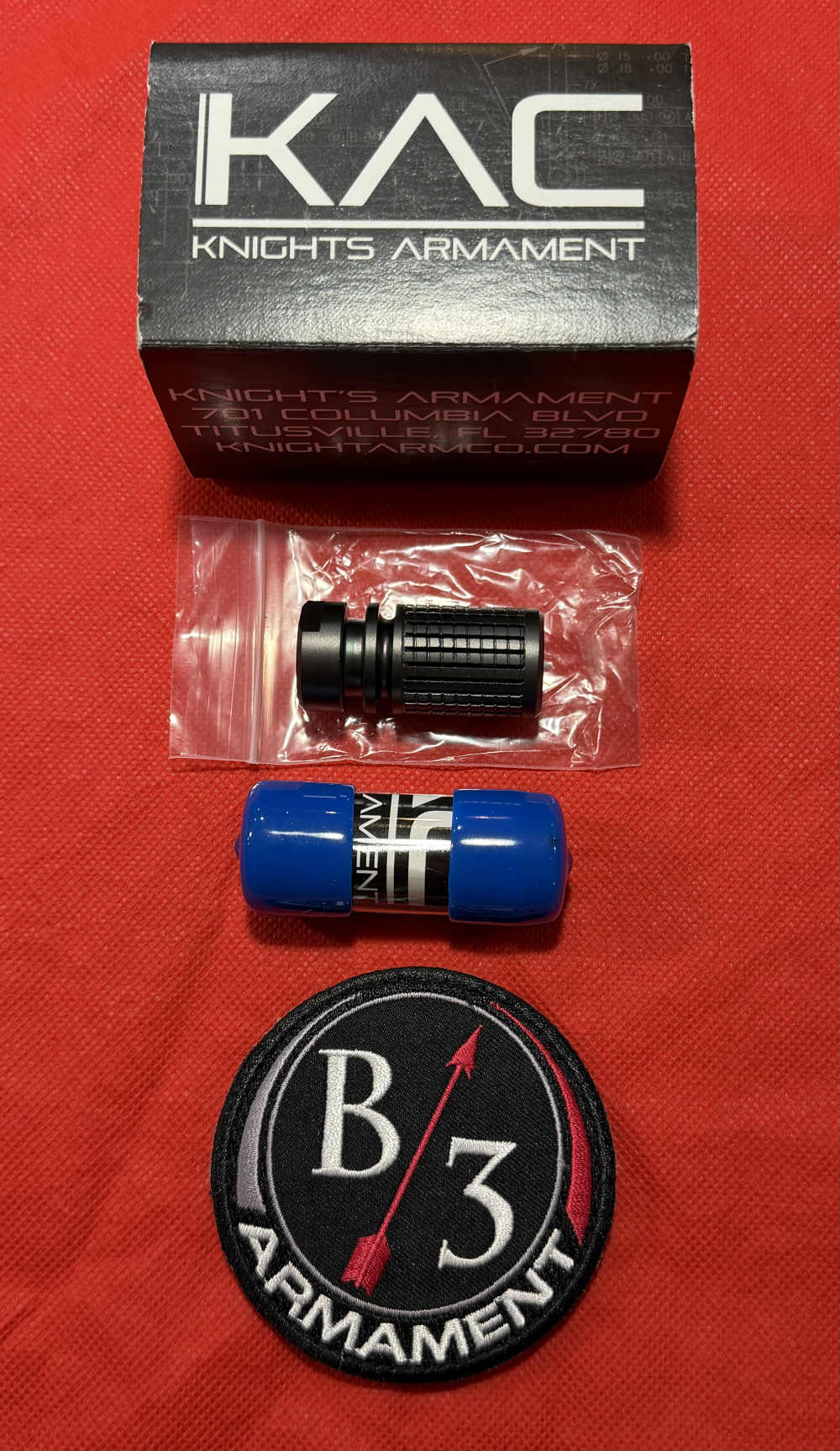 Knights Armament KAC Enhanced Comp P/N133001 NIB Triple Tap KAC NT4 M4QD-img-1