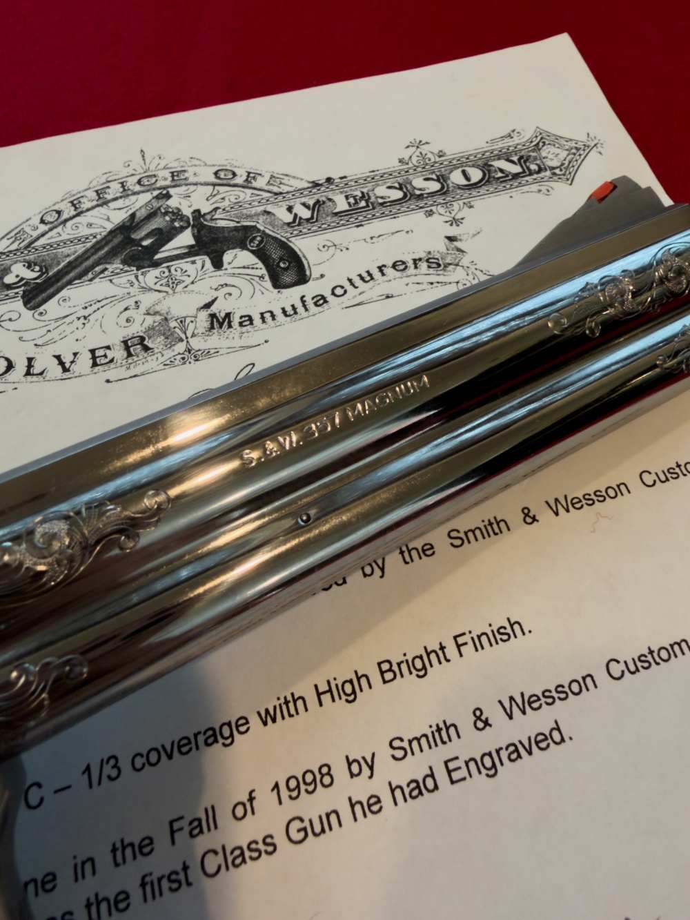 Exquisite Factory Engraved Smith & Wesson Model 686 Double Action Revolver-img-10