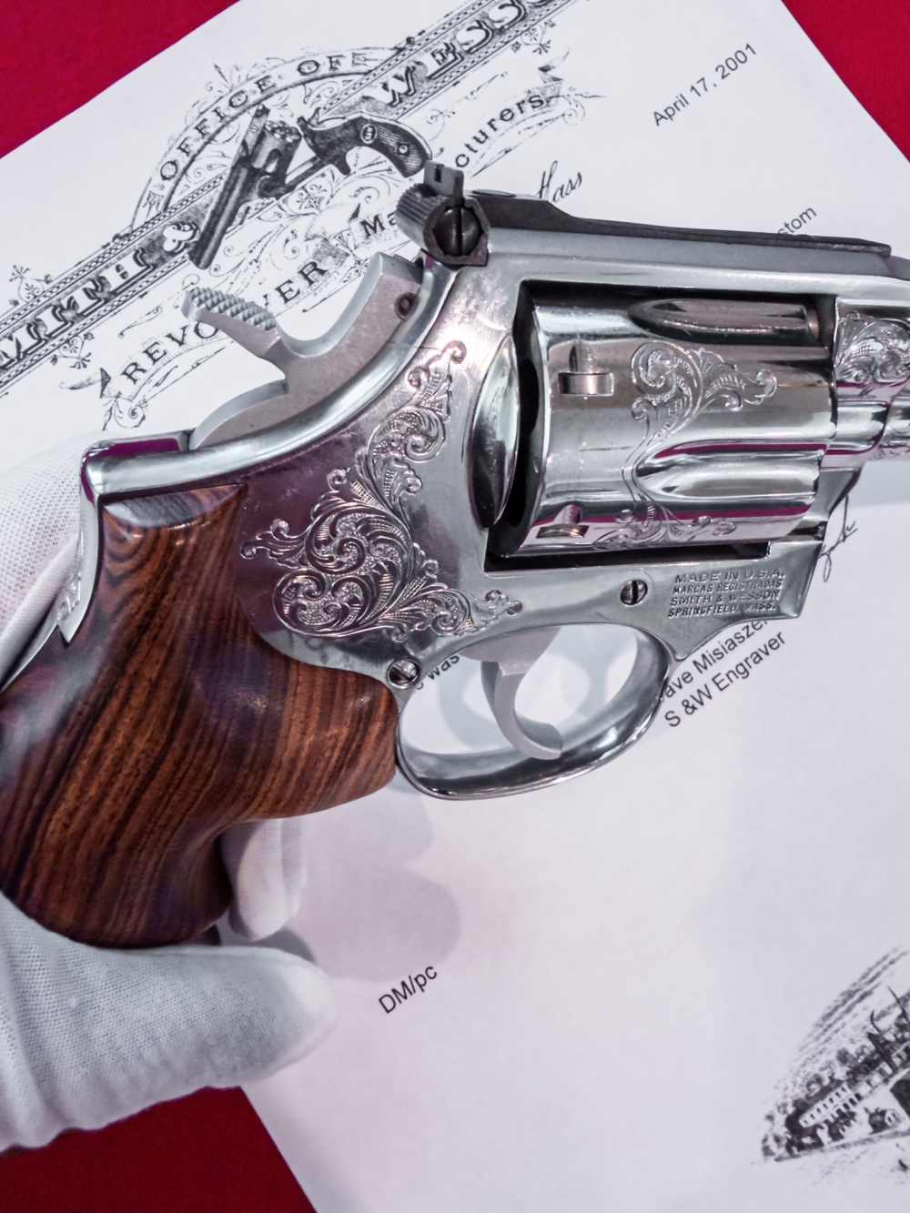 Exquisite Factory Engraved Smith & Wesson Model 686 Double Action Revolver-img-5