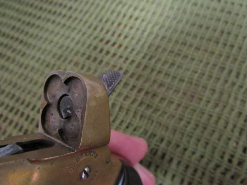 C. Sharps Model 2 (2A) .30 Cal. Rimfire 4-barrel pepperbox 1861-63-img-23