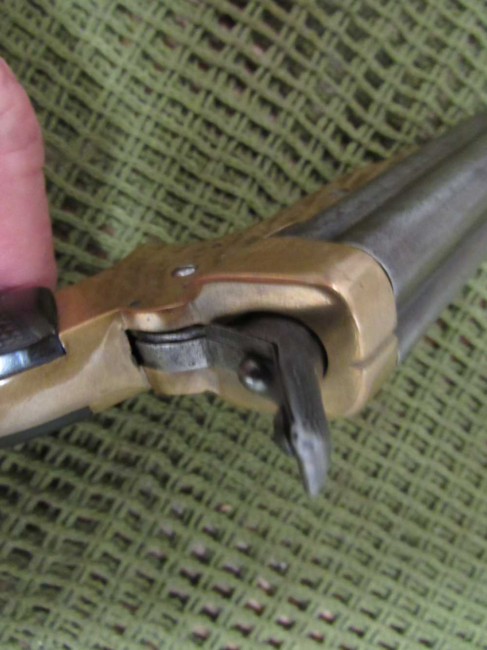 C. Sharps Model 2 (2A) .30 Cal. Rimfire 4-barrel pepperbox 1861-63-img-15