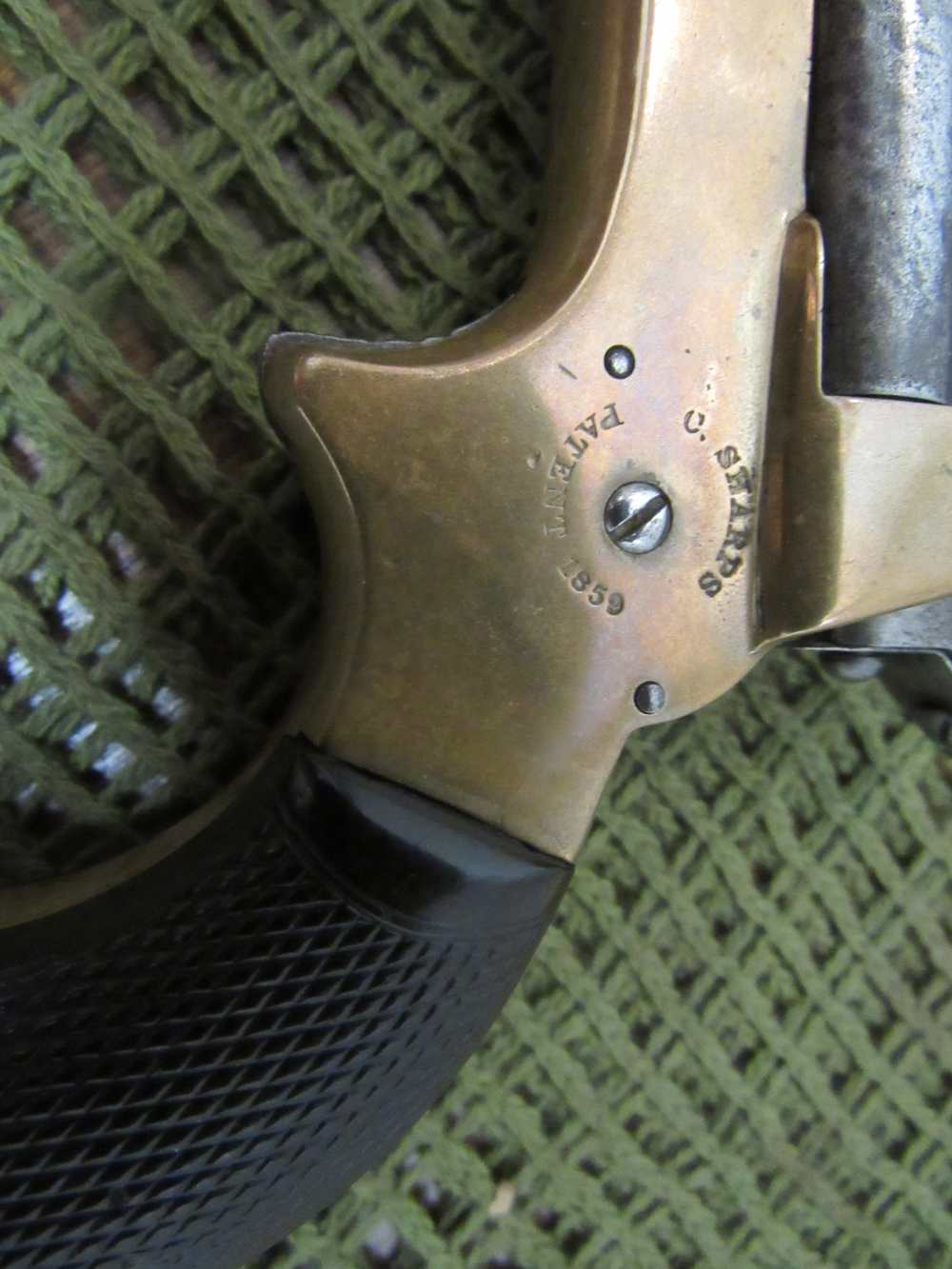 C. Sharps Model 2 (2A) .30 Cal. Rimfire 4-barrel pepperbox 1861-63-img-7