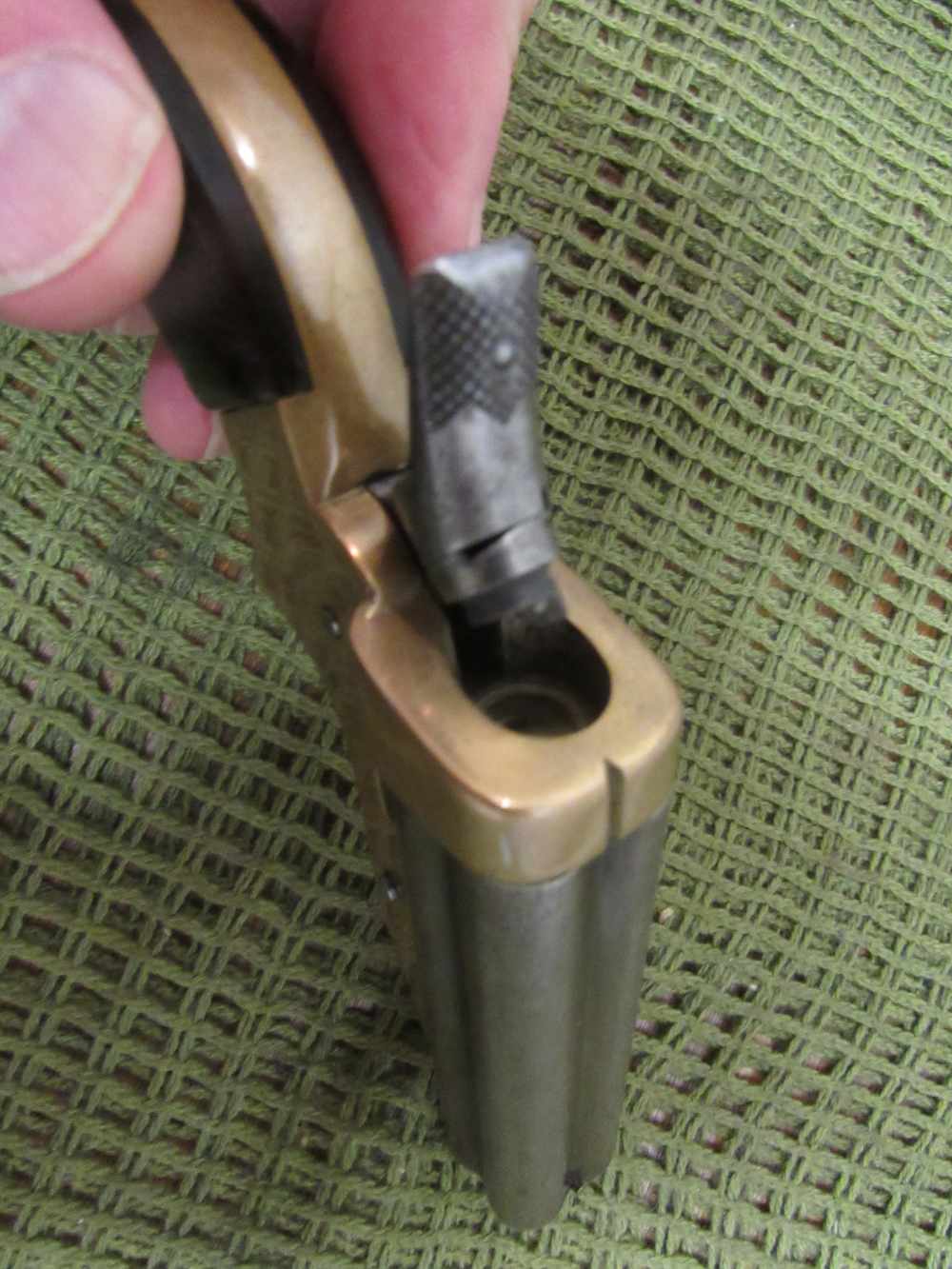 C. Sharps Model 2 (2A) .30 Cal. Rimfire 4-barrel pepperbox 1861-63-img-25