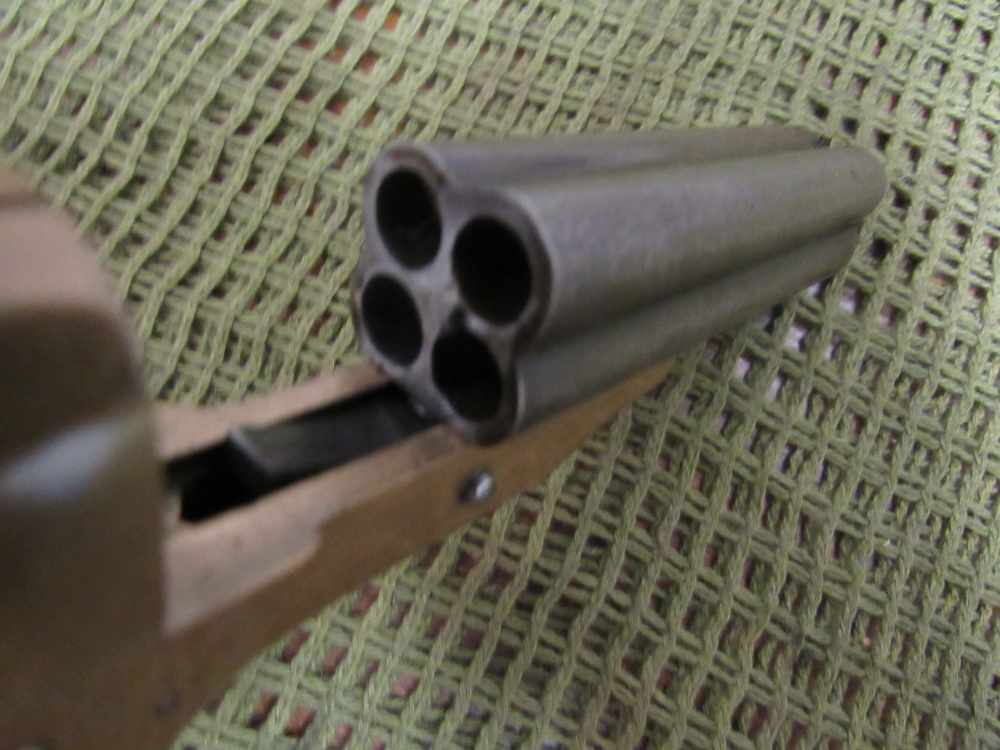 C. Sharps Model 2 (2A) .30 Cal. Rimfire 4-barrel pepperbox 1861-63-img-21