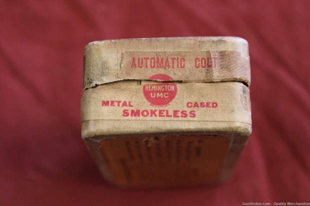 REMINGTON UMC 32 AUTOMATIC COLT ACP SMOKELESS 50 ROUNDS VINTAGE-img-4