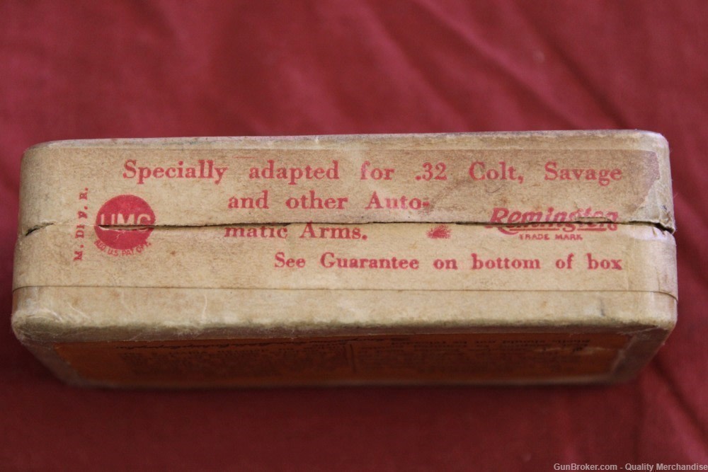 REMINGTON UMC 32 AUTOMATIC COLT ACP SMOKELESS 50 ROUNDS VINTAGE-img-5