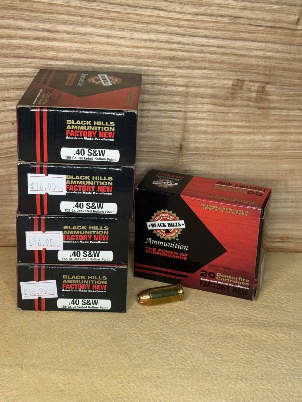 Black Hills Ammunition 40 s&w 155grn JHP -img-0