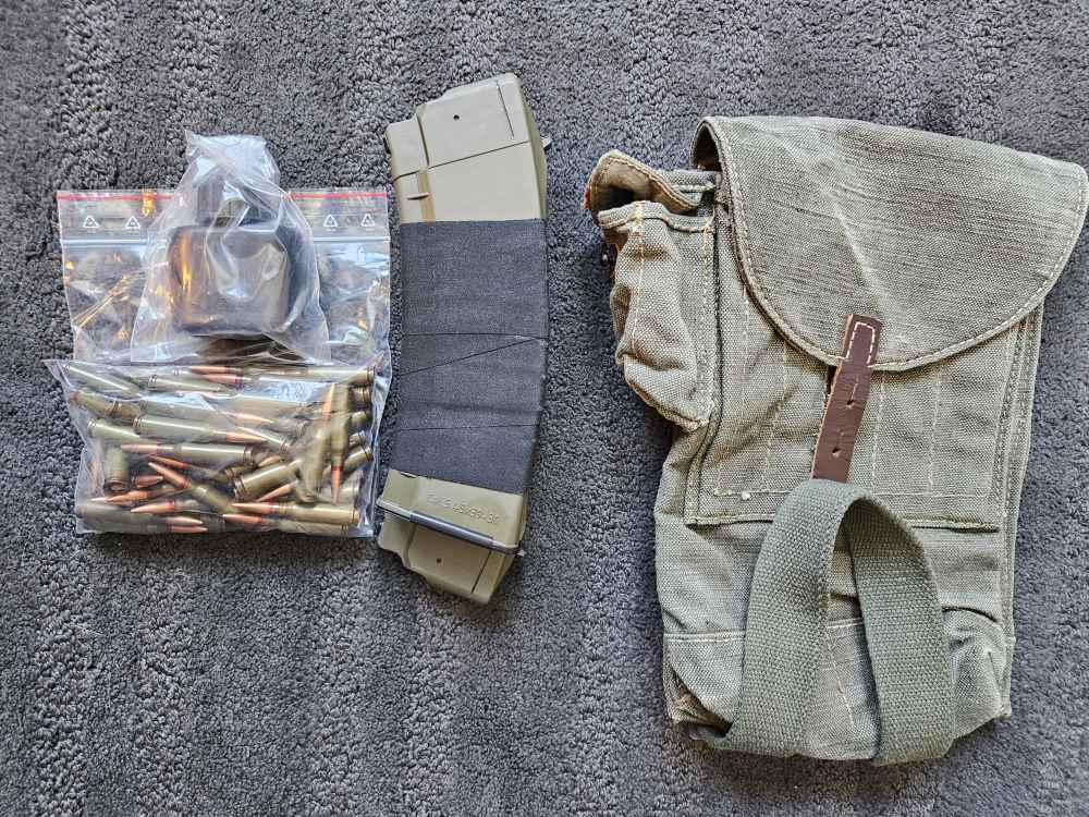 BULGARIAN RPK-74 AK-74 45-round magazine pouch AIMS Arsenal Circle 10-img-0