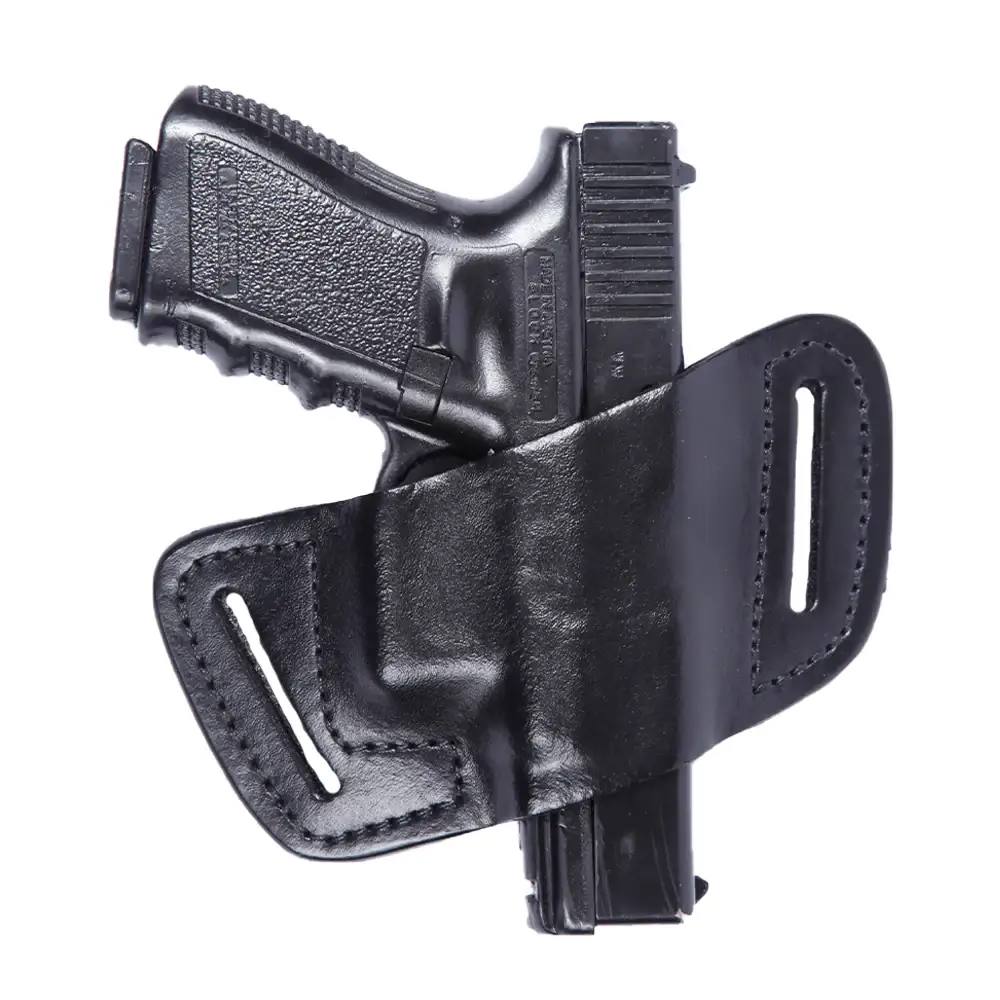 Front Line Belt-Slide Leather Holster for Glock 26/27-img-2