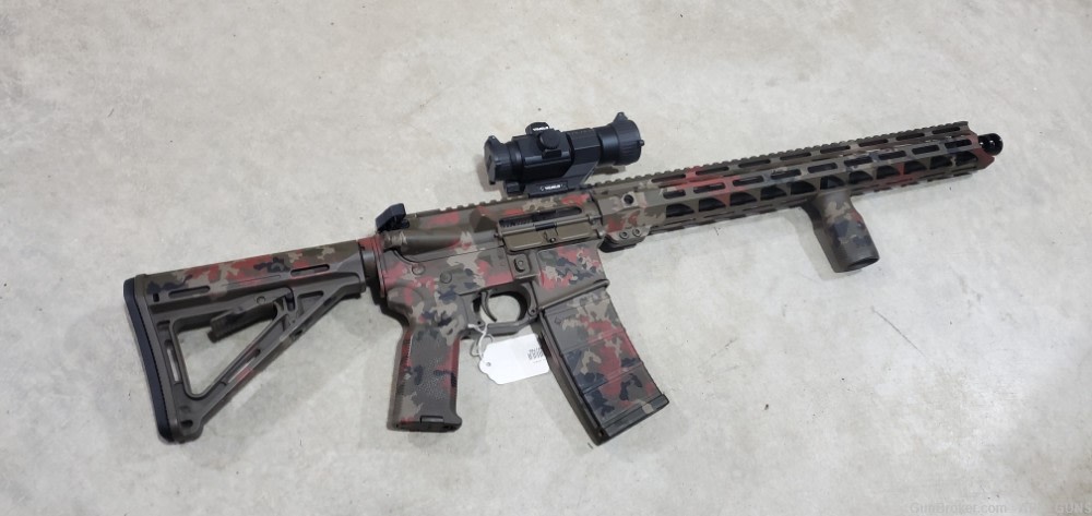 Custom PSA M4 Carbine Flectarn Camo Cerakote 1 of 1  *NEW*-img-5