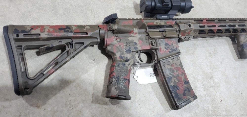 Custom PSA M4 Carbine Flectarn Camo Cerakote 1 of 1  *NEW*-img-6