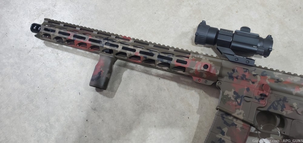 Custom PSA M4 Carbine Flectarn Camo Cerakote 1 of 1  *NEW*-img-2