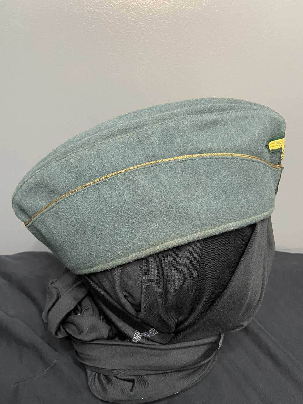 RARE Original German WW2 Kriegsmarine Artillery Officer’s Side Cap-img-4