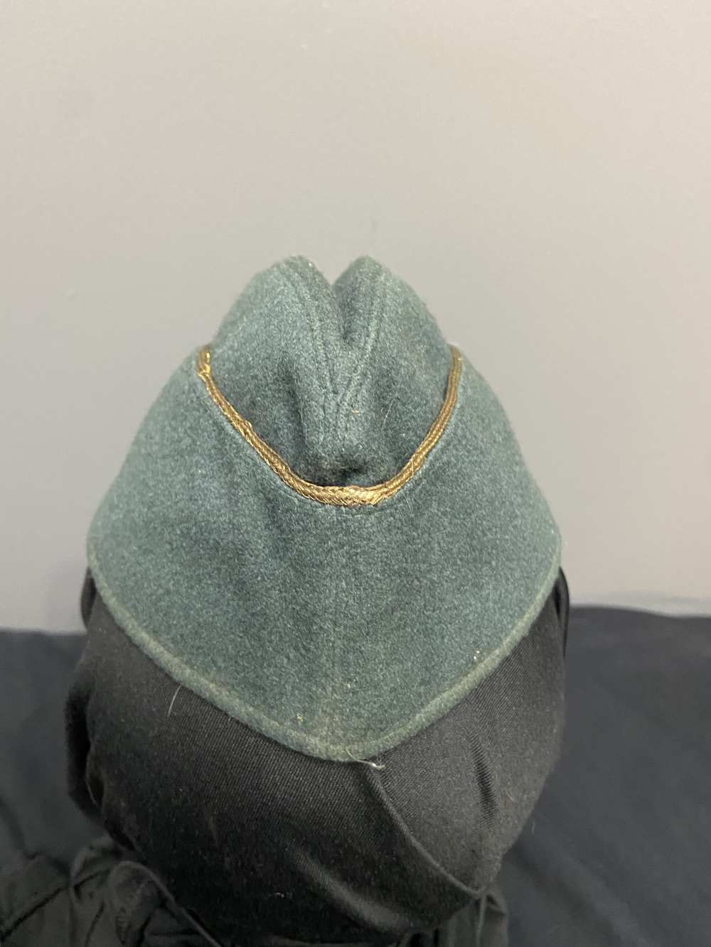 RARE Original German WW2 Kriegsmarine Artillery Officer’s Side Cap-img-6