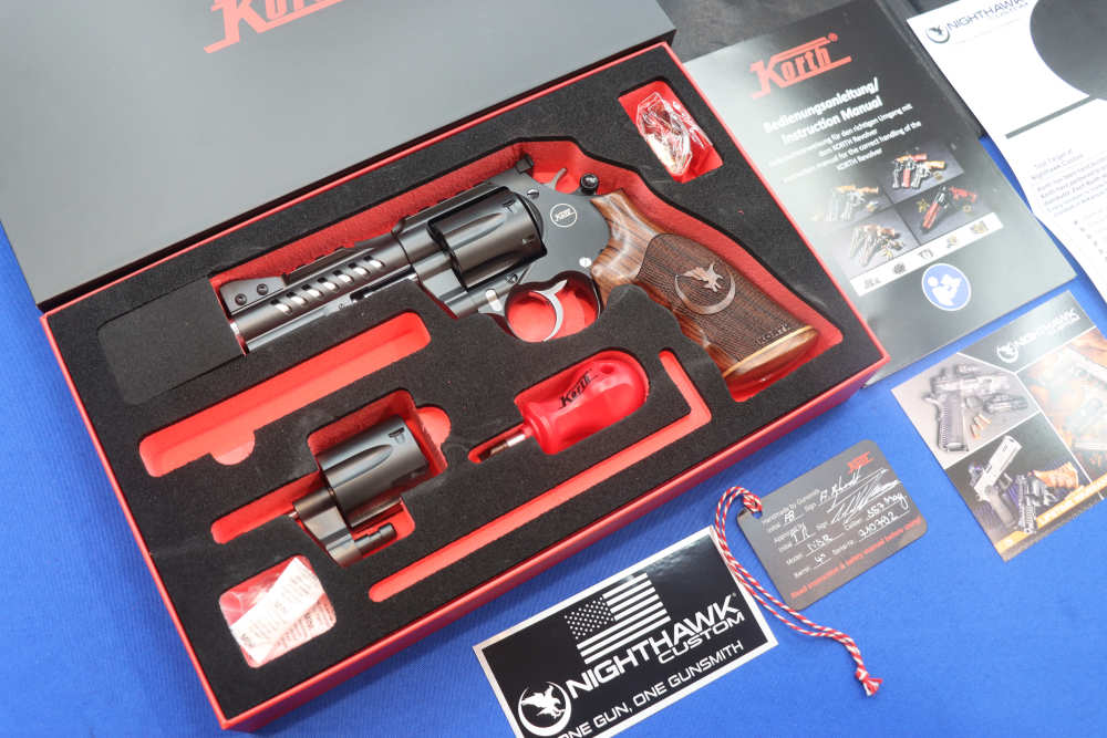 KORTH RANGER Model Revolver 357MAG 9MM Convertible Nighthawk Deluxe DA SA 9-img-1