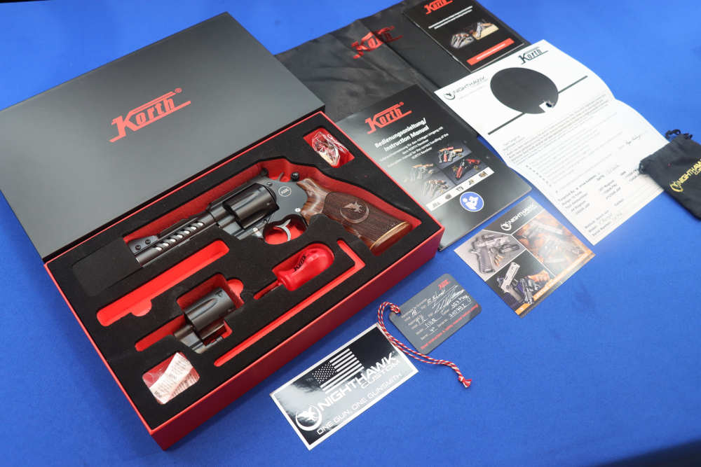 KORTH RANGER Model Revolver 357MAG 9MM Convertible Nighthawk Deluxe DA SA 9-img-0