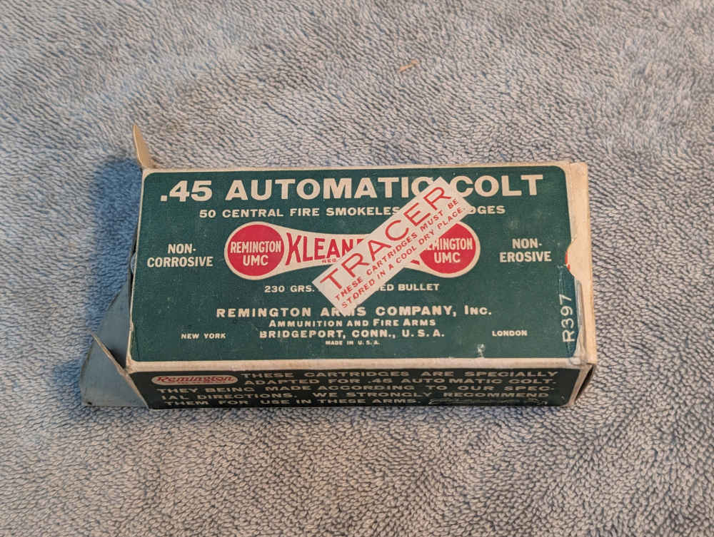 Vintage Remington Kleanbore 45 Tracers-img-0