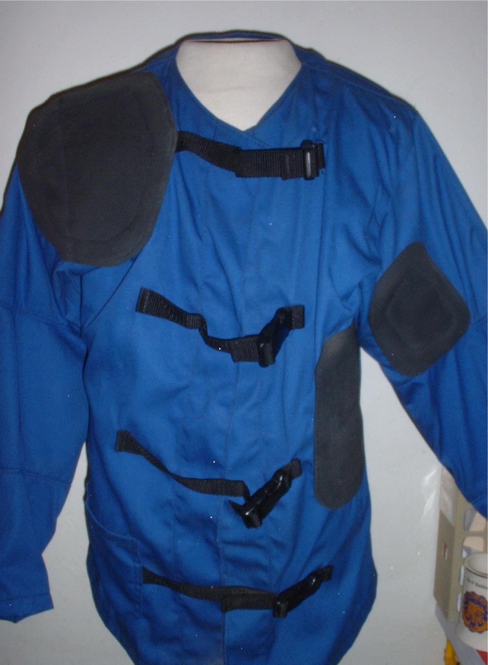 Creedmoor Sports Lg blue cotton shooting jacket NICE shape! CMP M-1 Garand-img-6