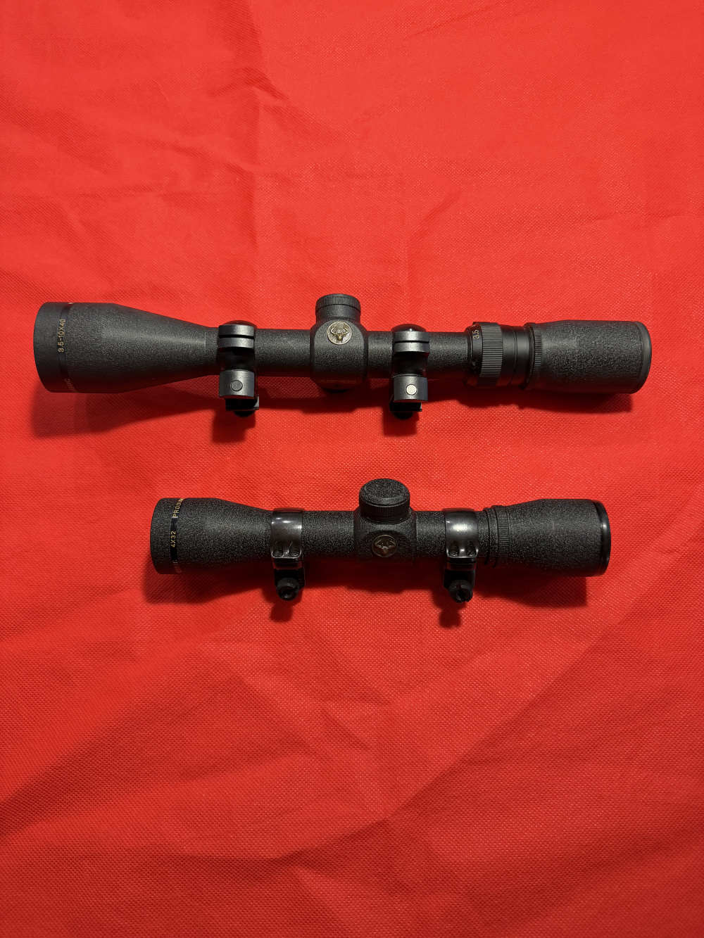 Lot of 2 Simmons Scopes 4x32 3.5-10x40 1 IN-img-2