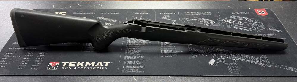 Used Factory Sako Tikka T3 Lite Takeoff Stock Black Polymer-img-0