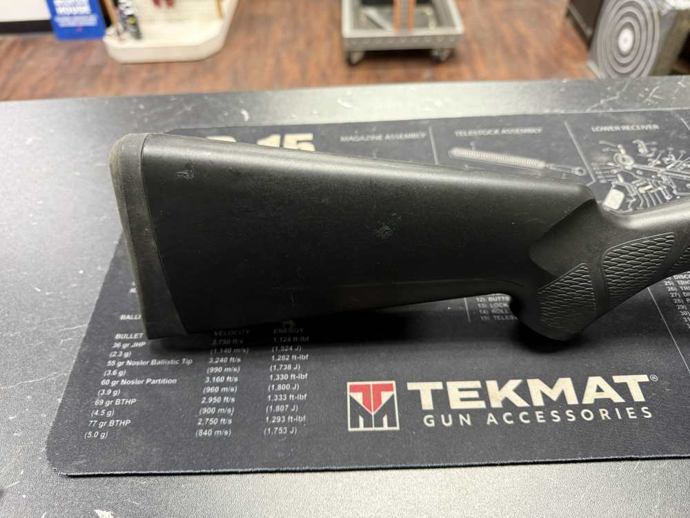 Used Factory Sako Tikka T3 Lite Takeoff Stock Black Polymer-img-6