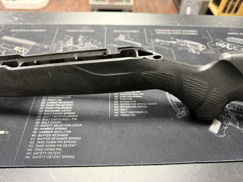 Used Factory Sako Tikka T3 Lite Takeoff Stock Black Polymer-img-4