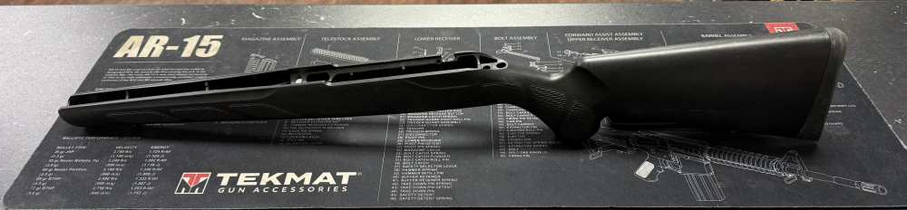 Used Factory Sako Tikka T3 Lite Takeoff Stock Black Polymer-img-1
